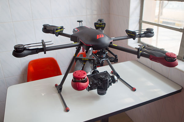 Inspire 1, an unmanned aerial vehicle model developed by Shenzhen DJI Technology Co. (Photo provided to China Daily) Inspire 1, an unmanned aerial vehicle model developed by Shenzhen DJI Technology Co. (Photo provided to China Daily)