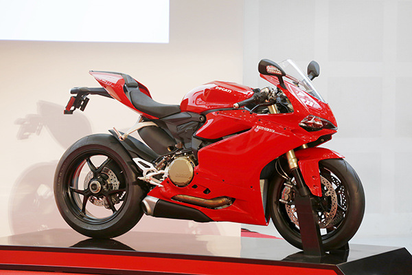 Ducati 1299 Panigale (Photo provided to China Daily) Ducati 1299 Panigale (Photo provided to China Daily)