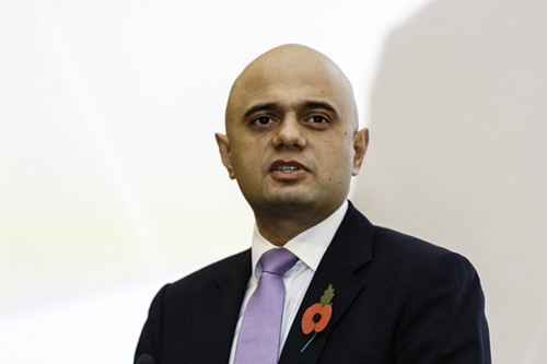 Britain’s Business Secretary Sajid Javid gives speech at the 7th World Chinese Economic Summit in London. (Photo/Karen Kwok for China Daily) Britain’s Business Secretary Sajid Javid gives speech at the 7th World Chinese Economic Summit in London. (Photo/Karen Kwok for China Daily)