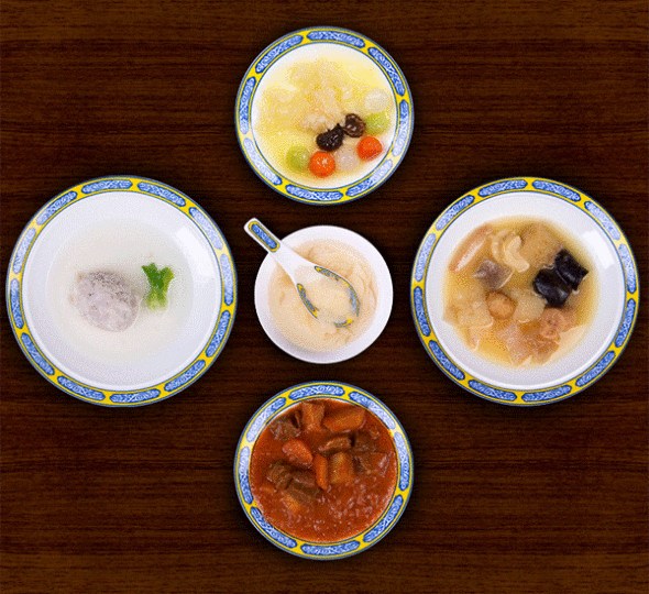 A photo from B2C retail website Tmall.com shows the state banquet package for Chinese New Year's Eve dinner. A photo from B2C retail website Tmall.com shows the state banquet package for Chinese New Year's Eve dinner.