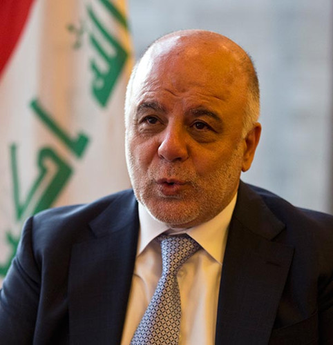 Haider al-Abadi, Iraqi prime minister. Haider al-Abadi, Iraqi prime minister.