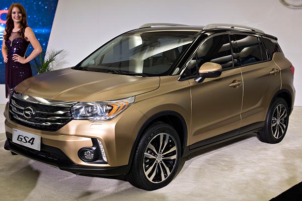 The GS4 SUV has been a hit since it entered the market in April. (Photo/China Daily) The GS4 SUV has been a hit since it entered the market in April. (Photo/China Daily)