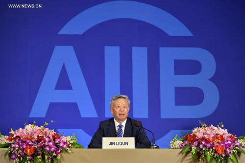Jin Liqun, president of the Asian Infrastructure Investment Bank (AIIB), speaks at a press conference in Beijing, capital of China, Jan. 17, 2016. (Photo: Xinhua/Li Xin) Jin Liqun, president of the Asian Infrastructure Investment Bank (AIIB), speaks at a press conference in Beijing, capital of China, Jan. 17, 2016. (Photo: Xinhua/Li Xin)