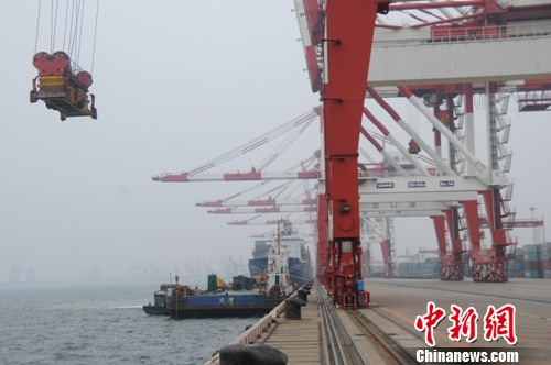 A port in Liaoning Province. (File photo/Chinanews.com) A port in Liaoning Province. (File photo/Chinanews.com)