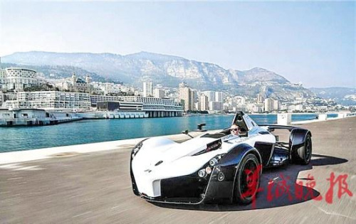 A BAC Mono racing car. (Photo/Yangcheng Evening News) A BAC Mono racing car. (Photo/Yangcheng Evening News)