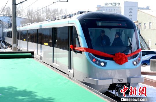 The subway cars developed for Iran.(CNS Photo) The subway cars developed for Iran.(CNS Photo)