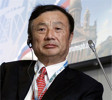 Huawei CEO Ren Zhengfei attended a forum in St. Petersburg, Russia in 2012. Huawei CEO Ren Zhengfei attended a forum in St. Petersburg, Russia in 2012.