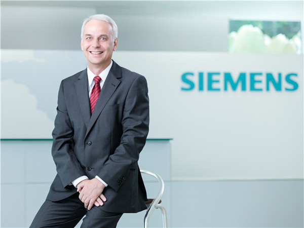Lothar Herrmann, president of Siemens China Lothar Herrmann, president of Siemens China
