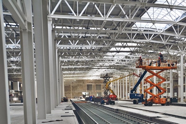 Geely Automobile Holding expands its base in Belarus by setting up a new production facility, which is expected to begin operations in July 2017.(Photo provided to China Daily) Geely Automobile Holding expands its base in Belarus by setting up a new production facility, which is expected to begin operations in July 2017.(Photo provided to China Daily)