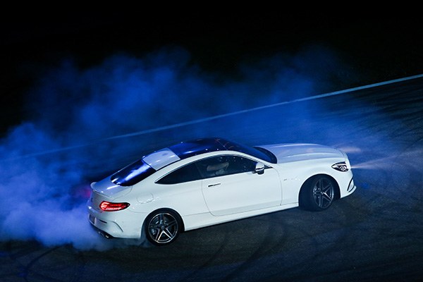 The all-new Mercedes-AMG C 63 Coupe is officially launched at the event.(Photo provided to China Daily) The all-new Mercedes-AMG C 63 Coupe is officially launched at the event.(Photo provided to China Daily)