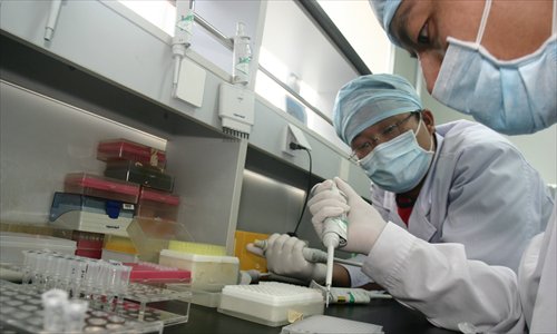 Its efficacy in customized fitness plans has made genetic testing a hit among Chinese looking to lose those stubborn kilos. (Photo: Li Hao/GT) Its efficacy in customized fitness plans has made genetic testing a hit among Chinese looking to lose those stubborn kilos. (Photo: Li Hao/GT)