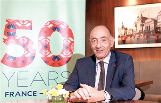 Jean-Marc Janaillac, chairman and CEO of the Air France-KLM Group. (Photo provided to China Daily) Jean-Marc Janaillac, chairman and CEO of the Air France-KLM Group. (Photo provided to China Daily)