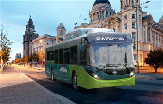 An artists impression of BYD's electric single-decker bus Enviro200 EV. (Photo/provided to China Daily) An artists impression of BYD's electric single-decker bus Enviro200 EV. (Photo/provided to China Daily)