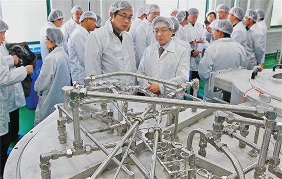 An advanced chip production line rolls off from the Shanghai Zhangjiang National Innovation Demonstration Zone. (Photo provided to China Daily) An advanced chip production line rolls off from the Shanghai Zhangjiang National Innovation Demonstration Zone. (Photo provided to China Daily)