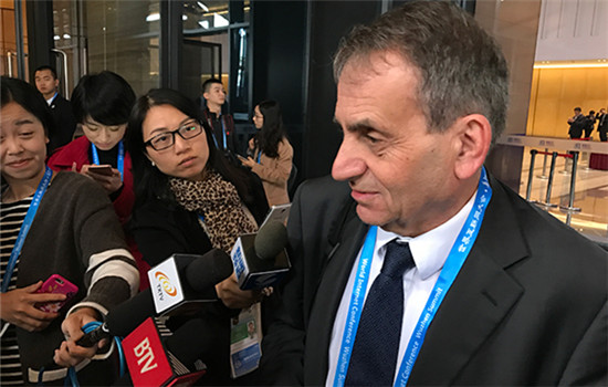 Istvan Sebestyen, secretary general of Ecma International. (Photo by Liu Zheng/chinadaily.com.cn)