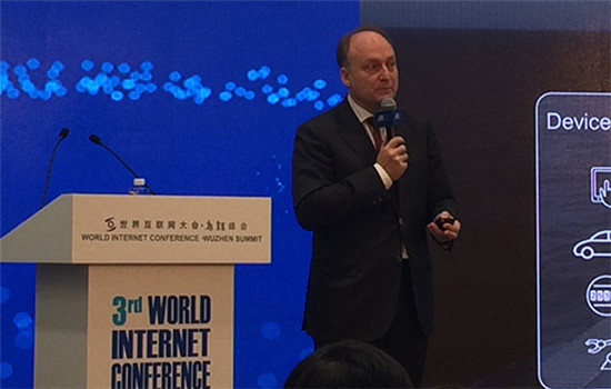 Magnus Ewerbring, vice-president and chief technology officer of Ericsson's Asia-Pacific Group Function Technology. (Photo/chinadaily.com.cn) Magnus Ewerbring, vice-president and chief technology officer of Ericsson's Asia-Pacific Group Function Technology. (Photo/chinadaily.com.cn)