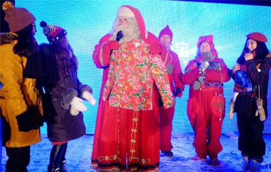 Alipay launches this year's 12.12 shopping festival at Santa Claus village in Finland. (Photo; chinadaily.com.cn/Cecily Liu) Alipay launches this year's 12.12 shopping festival at Santa Claus village in Finland. (Photo; chinadaily.com.cn/Cecily Liu)