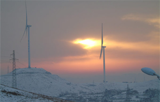 Goldwind's wind turbines at a wind farm (Photo provided to chinadaily.com.cn) Goldwind's wind turbines at a wind farm (Photo provided to chinadaily.com.cn)