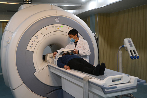 Rare earth material accounts for 60 percent of MRI equipment. (Photo/China Daily) Rare earth material accounts for 60 percent of MRI equipment. (Photo/China Daily)