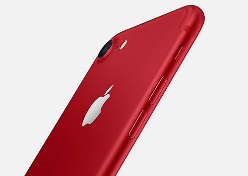 Apple launches red iPhone 7 and iPhone 7 plus, March 21, 2017. (Photo/Official Website of Apple) Apple launches red iPhone 7 and iPhone 7 plus, March 21, 2017. (Photo/Official Website of Apple)