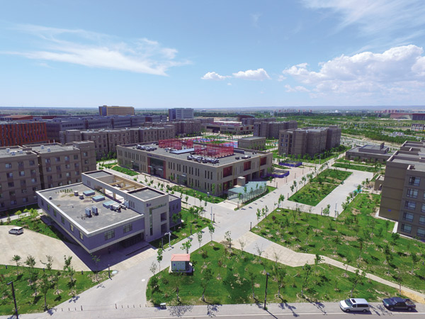 View of China University of Petroleum-Beijing's Karamay campus in Northwest China's Xinjiang Uygur autonomous region. (Photo provided to chinadaily.com.cn) View of China University of Petroleum-Beijing's Karamay campus in Northwest China's Xinjiang Uygur autonomous region. (Photo provided to chinadaily.com.cn)