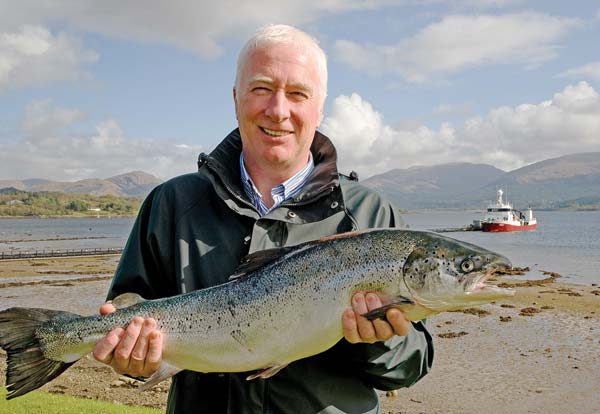 Salmon expert Scott Landsburgh expects more exports. (Photo/China Daily) Salmon expert Scott Landsburgh expects more exports. (Photo/China Daily)