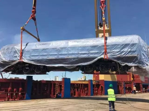 File photo shows the locomotives at the Port of Buenos Aires. (File photo/Xinhua) File photo shows the locomotives at the Port of Buenos Aires. (File photo/Xinhua)