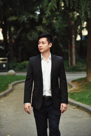 Justin Lao, founder of K.U.G., a professional Cantonese-training institution. (Photo provided to China Daily) Justin Lao, founder of K.U.G., a professional Cantonese-training institution. (Photo provided to China Daily)