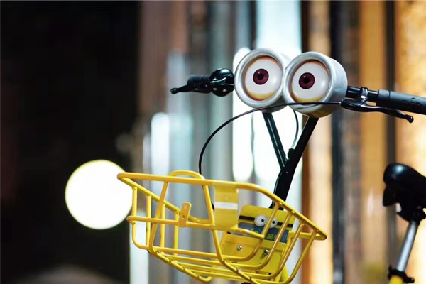 A new tailor-made bike by Ofo Inc. (Photo provided to chinadaily.com.cn) A new tailor-made bike by Ofo Inc. (Photo provided to chinadaily.com.cn)