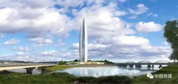 What the tower would look like after construction. (Photo/CRCC) What the tower would look like after construction. (Photo/CRCC)