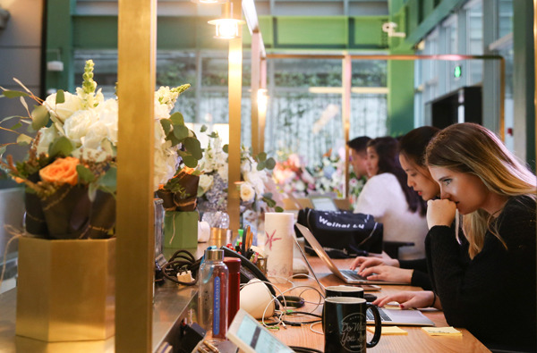 A WeWork office in Shanghai, Nov 17, 2016. (Photo/Xinhua) A WeWork office in Shanghai, Nov 17, 2016. (Photo/Xinhua)