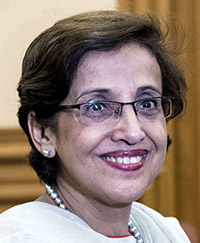 Tehmina Janjua, Pakistan's foreign secretary. (Photo provided to China Daily) Tehmina Janjua, Pakistan's foreign secretary. (Photo provided to China Daily)