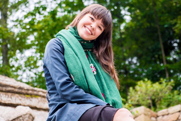 Gotskaya Tatiana, an exchange student from Russia. (Photo provided to China Daily) Gotskaya Tatiana, an exchange student from Russia. (Photo provided to China Daily)