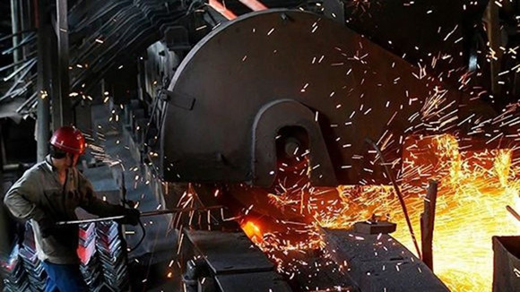 China's steel output is expected to grow by three to five percent in 2017. (Photo provided to CGTN)