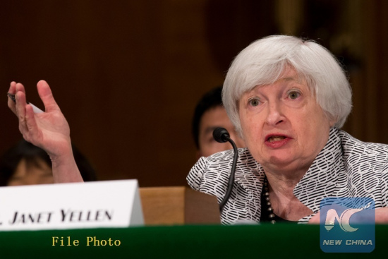U.S. Federal Reserve chairwoman Janet Yellen testifies at a hearing before the Senate Banking, Houseing and Urban Affairs Committee on Capitol Hill in Washington D.C., the United States, on July 13, 2017. (Xinhua/Ting Shen) U.S. Federal Reserve chairwoman Janet Yellen testifies at a hearing before the Senate Banking, Houseing and Urban Affairs Committee on Capitol Hill in Washington D.C., the United States, on July 13, 2017. (Xinhua/Ting Shen)