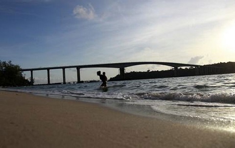 A bridge in Sihanoukville, Cambodia. (File photo/Xinhua) A bridge in Sihanoukville, Cambodia. (File photo/Xinhua)