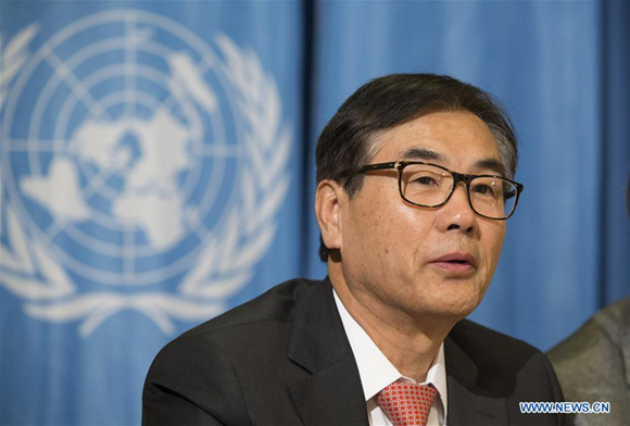 James Zhan, Director of the UN Conference on Trade and Development (UNCTAD)'s Investment and Enterprise Division, addresses a press conference on the issue of the UNCTAD Global Investment Trends Monitor in Geneva, Switzerland, on Feb. 5, 2018. (Xinhua/Xu Jinquan) James Zhan, Director of the UN Conference on Trade and Development (UNCTAD)'s Investment and Enterprise Division, addresses a press conference on the issue of the UNCTAD Global Investment Trends Monitor in Geneva, Switzerland, on Feb. 5, 2018. (Xinhua/Xu Jinquan)