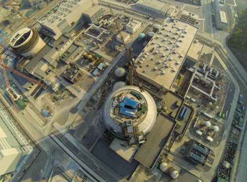 The Sanmen nuclear power plant, which was under construction in Sanmen, Zhejiang Province. (Photo/Xinhua) The Sanmen nuclear power plant, which was under construction in Sanmen, Zhejiang Province. (Photo/Xinhua)