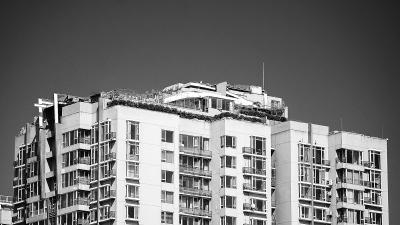 Trees are seen on top of a 26-story building in Renji Shanzhuang, a residential compound in Beijing's Haidian district. (Photo/Chinanews.com) Trees are seen on top of a 26-story building in Renji Shanzhuang, a residential compound in Beijing's Haidian district. (Photo/Chinanews.com)