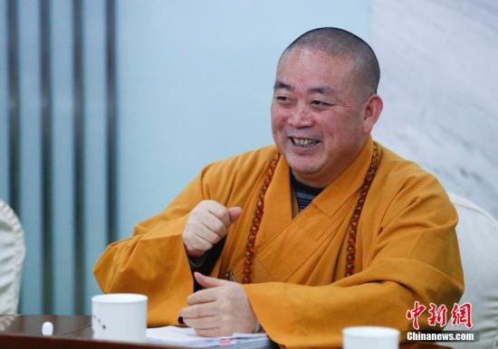 Shaolin Temple abbot Shi Yongxin. (File photo/Chinanews.com) Shaolin Temple abbot Shi Yongxin. (File photo/Chinanews.com)