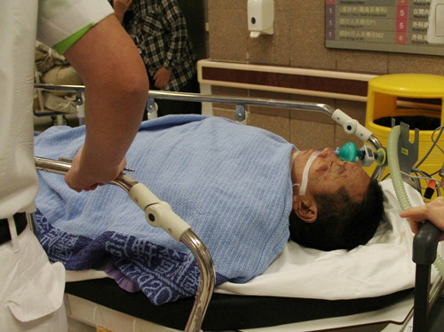 Miao was taken to hospital but never regained consciousness. (Photo/Ta Kung Pao)