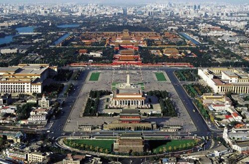Beijing's central axis. (File photo) Beijing's central axis. (File photo)