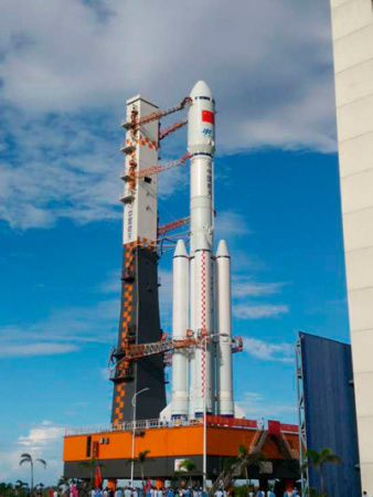 China’s brand-new Wenchang Satellite Launch Center in Hainan Province is ready for the launch of a Long March-7 carrier rocket scheduled for June 25, 2016. (Photo/Southern Metropolis Daily) China’s brand-new Wenchang Satellite Launch Center in Hainan Province is ready for the launch of a Long March-7 carrier rocket scheduled for June 25, 2016. (Photo/Southern Metropolis Daily)