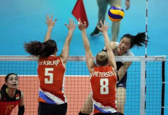 Chinese women's volleyball star Zhu Ting competes at the 2016 Olympic Games. (Photo/Chinanews.com) Chinese women's volleyball star Zhu Ting competes at the 2016 Olympic Games. (Photo/Chinanews.com)