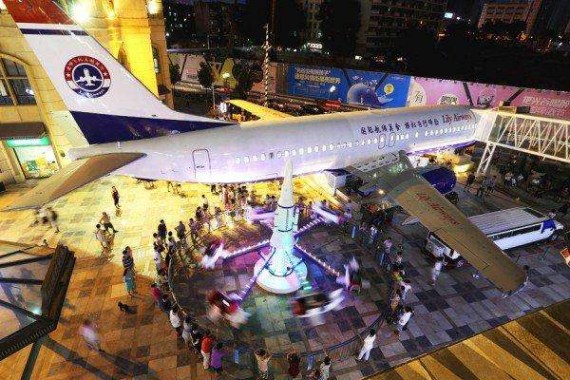 A retired Boeing 737 aircraft is transformed into a theme restaurant in Wuhan, Hubei Province.(File photo) A retired Boeing 737 aircraft is transformed into a theme restaurant in Wuhan, Hubei Province.(File photo)