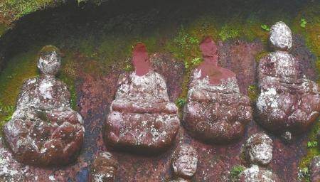 Heads of some 500-year-old Buddha statues carved on a cliff of Pang Po Cave in Jiajiang County, Southwest China's Sichuan Province, are found missing. (Photo/West China Metropolis Daily) Heads of some 500-year-old Buddha statues carved on a cliff of Pang Po Cave in Jiajiang County, Southwest China's Sichuan Province, are found missing. (Photo/West China Metropolis Daily)