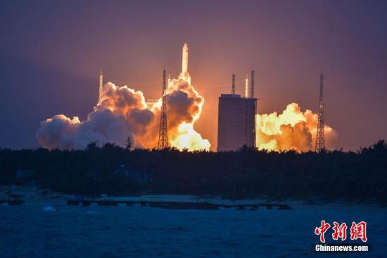 Long March 5 Y2 blasts off on July 2, 2017. (File photo/Chinanews.com) Long March 5 Y2 blasts off on July 2, 2017. (File photo/Chinanews.com)