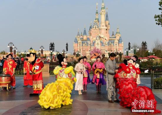 Shanghai Disney Resort. (File photo/China News Service) Shanghai Disney Resort. (File photo/China News Service)