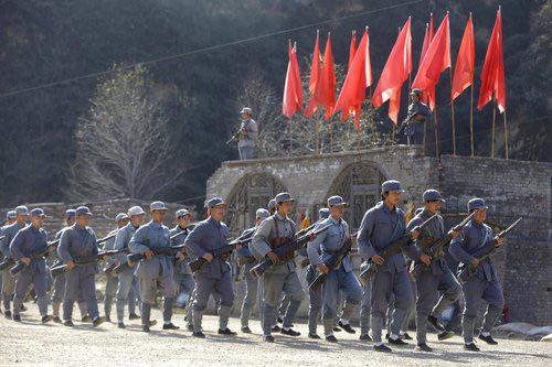 In todays Yanan, history is being re-enacted. Visiting places like these are part of a red tourism which is gaining in popularity in the country. 