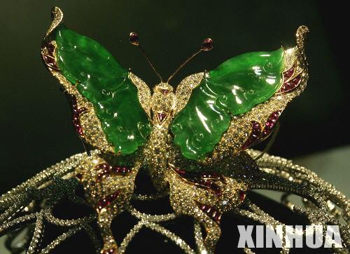 jewelery displayed